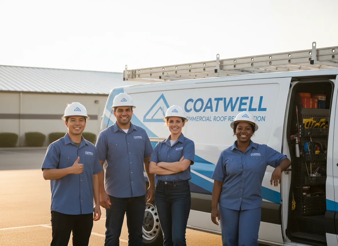 Commercial roof coating company in Wallace, CA